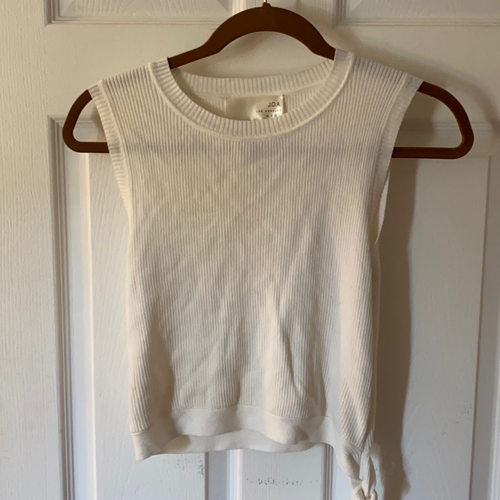 Sweater style crop top